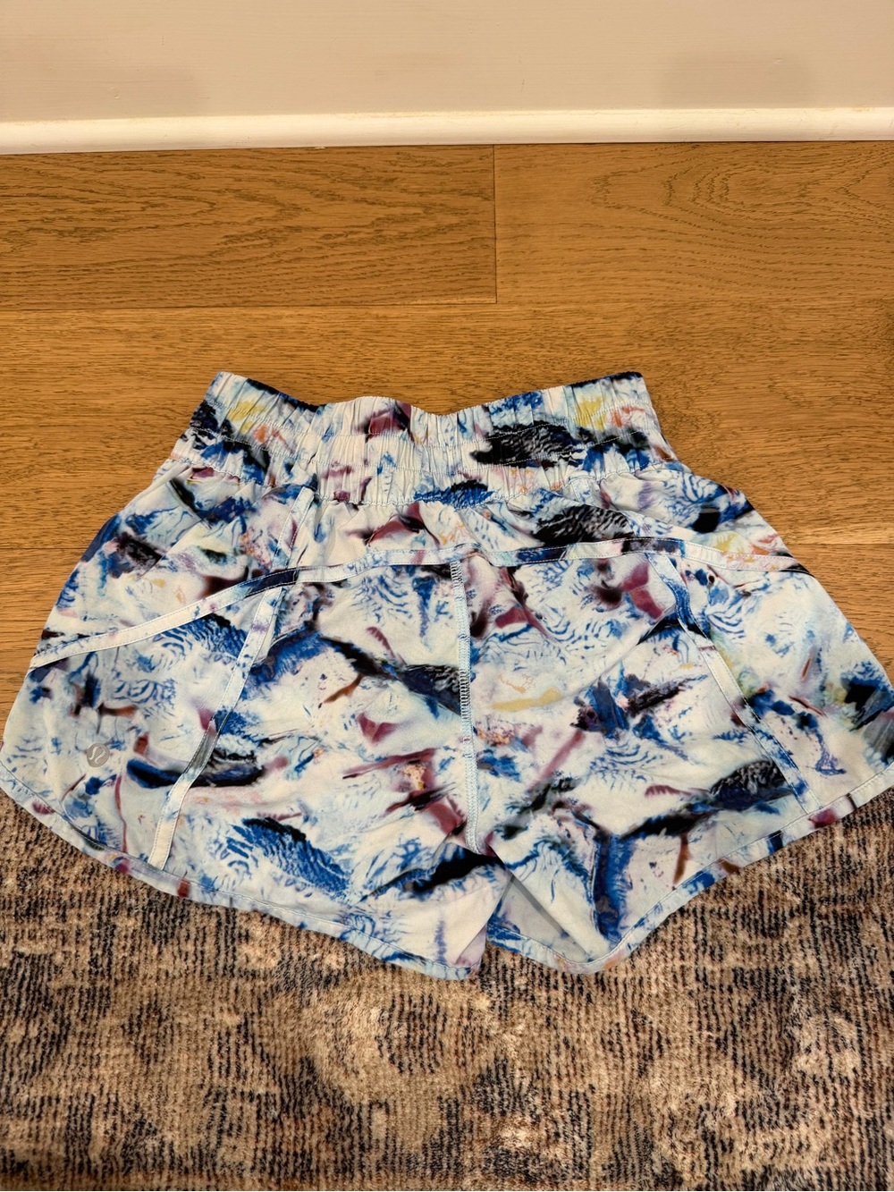 Lululemon blue shorts
